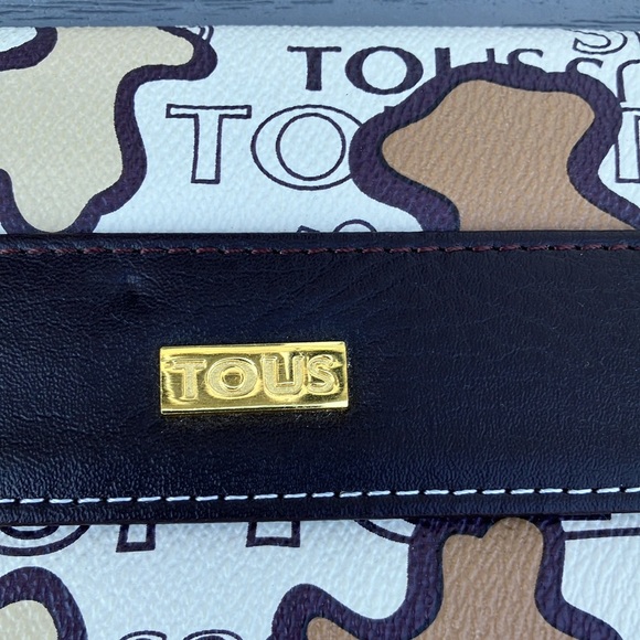 TOUS Leather Wallet Multicolor NWOT - Picture 2 of 8